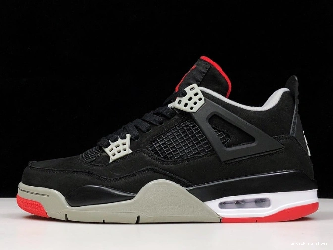 Cheap CEMENT RETRO BLACK 308497-060 JORDAN 4 0629